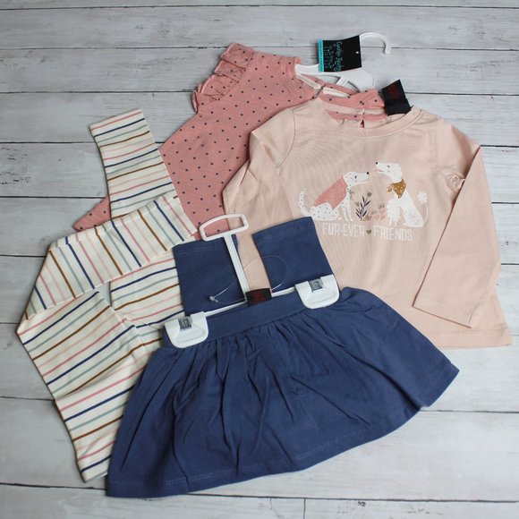 Cynthia Rowley Baby Girl Tops Pants Skirt Size 24 Months Mix Match Sets - Picture 1 of 12